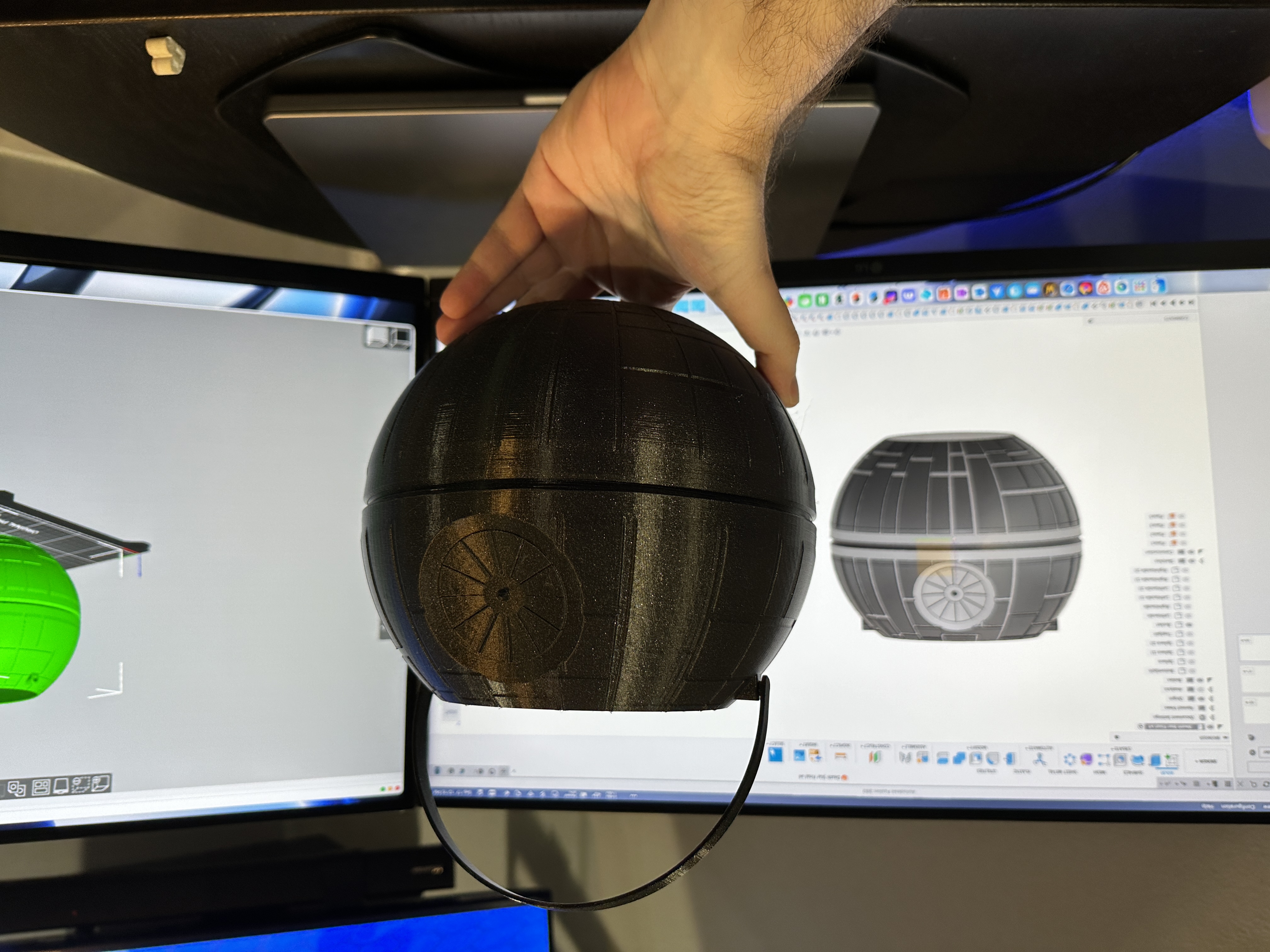 Star Wars Death Star Halloween Candy Bucket