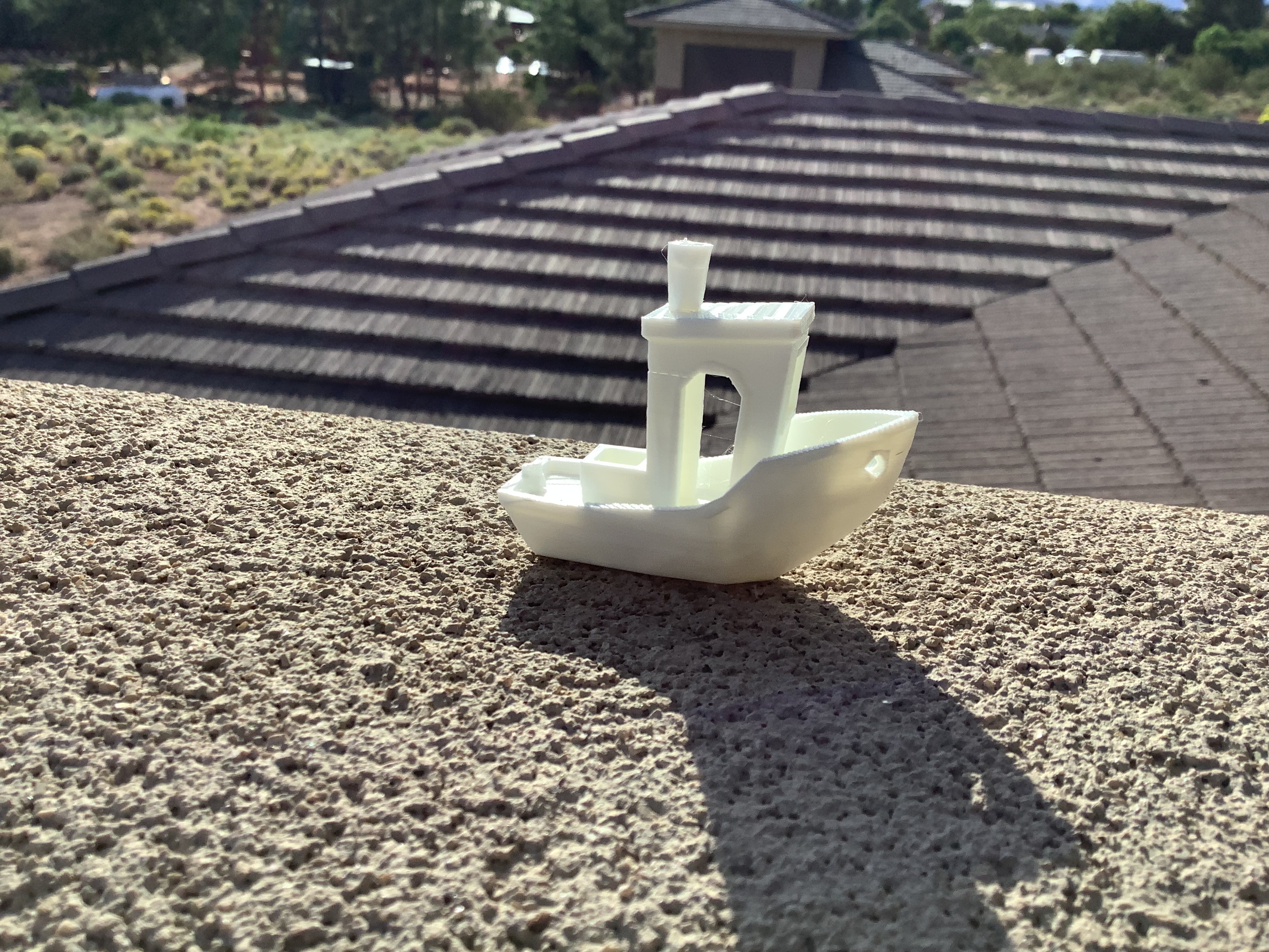 low poly benchy