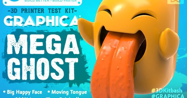 Graphica: MEGA Ghost - Print & Play - via 3DKitbash.com by Kaleb08 ...