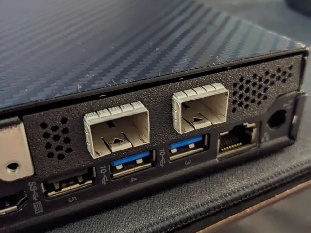 Intel X520-DA2 Cover for M720q