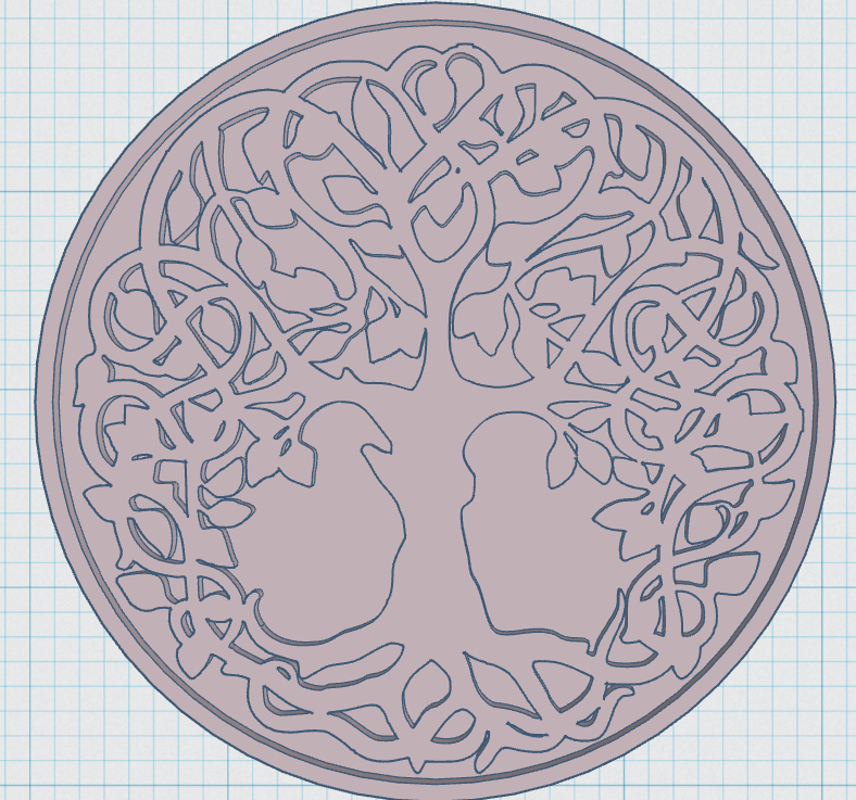 Viking Symbol Coaster 16