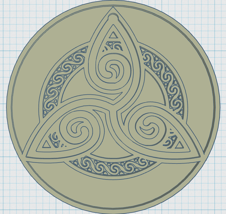 Viking Symbol Coaster 22