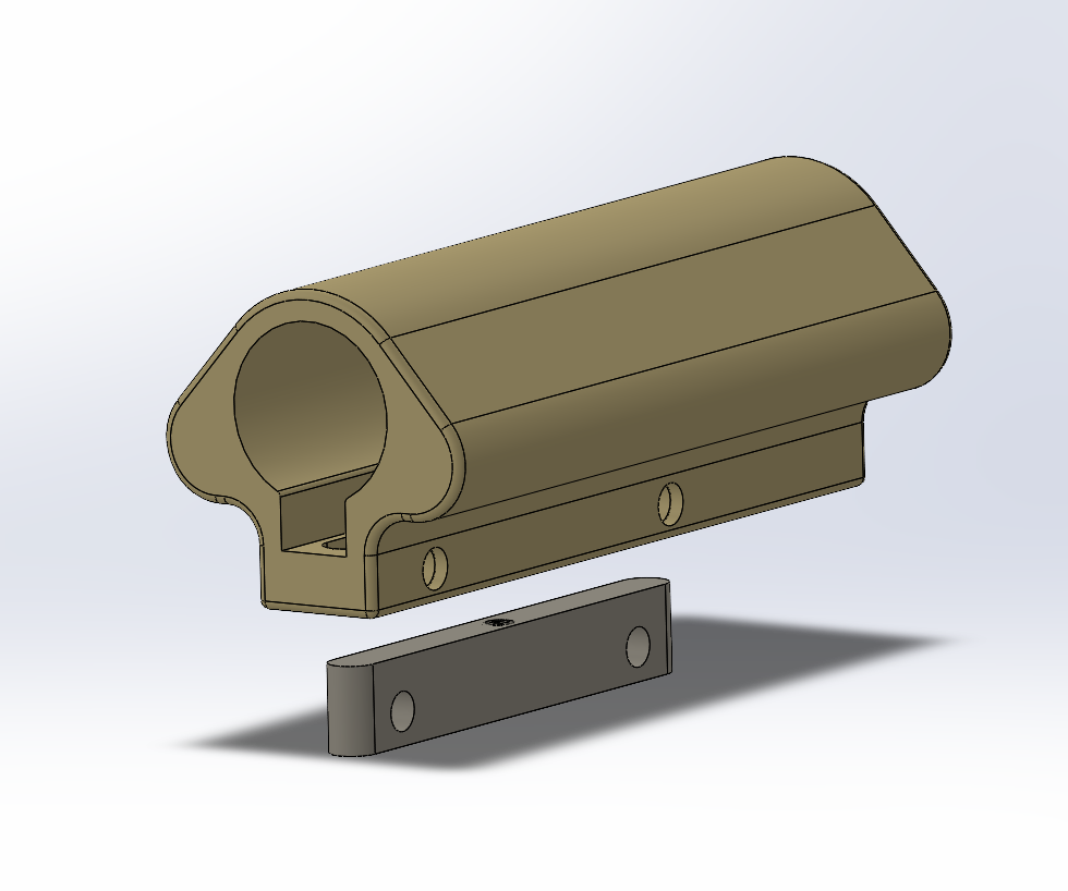 AR Buffer Tube Cheek Rest by JDB Download free STL model