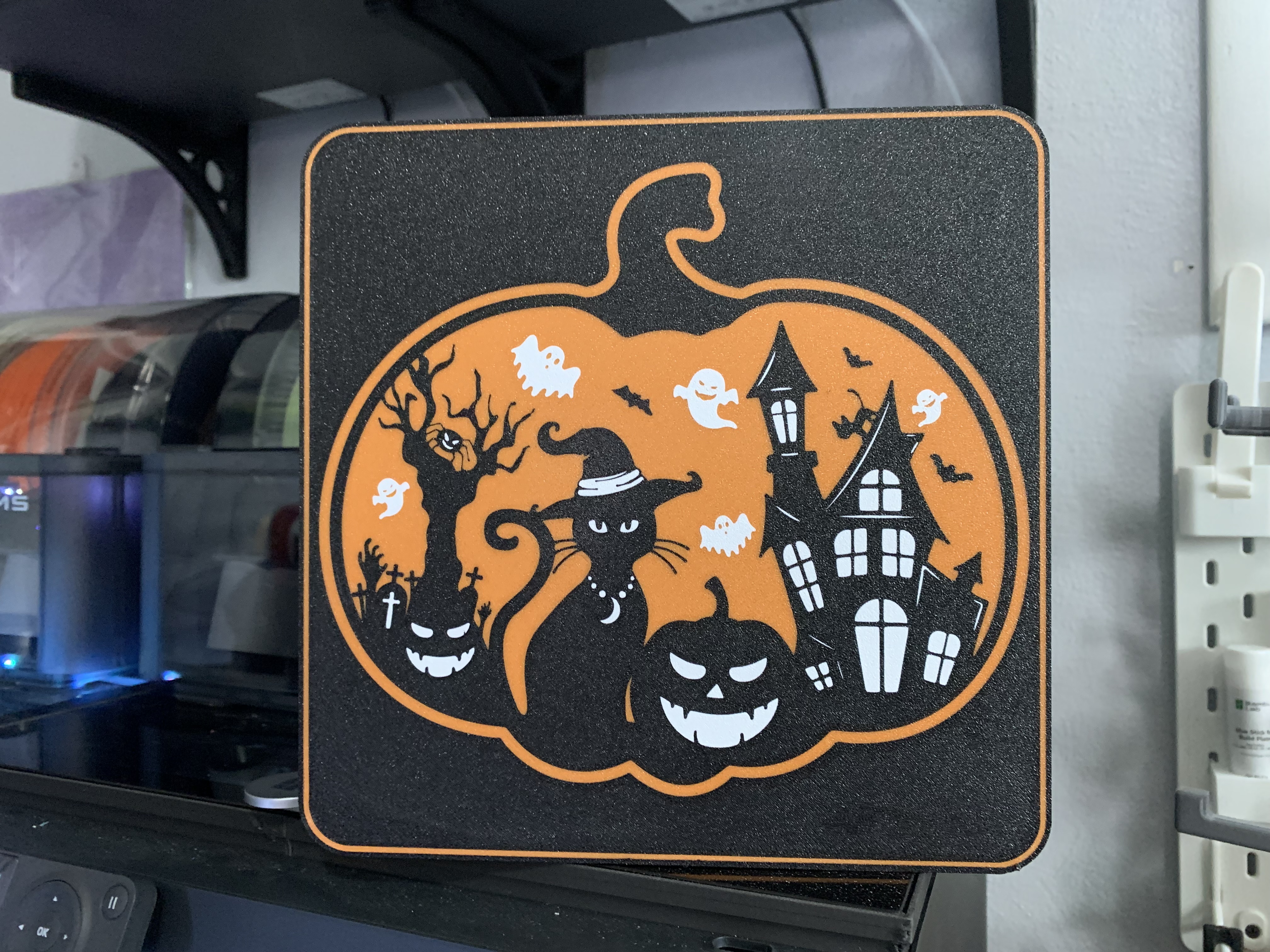 Halloween Scene Light Box