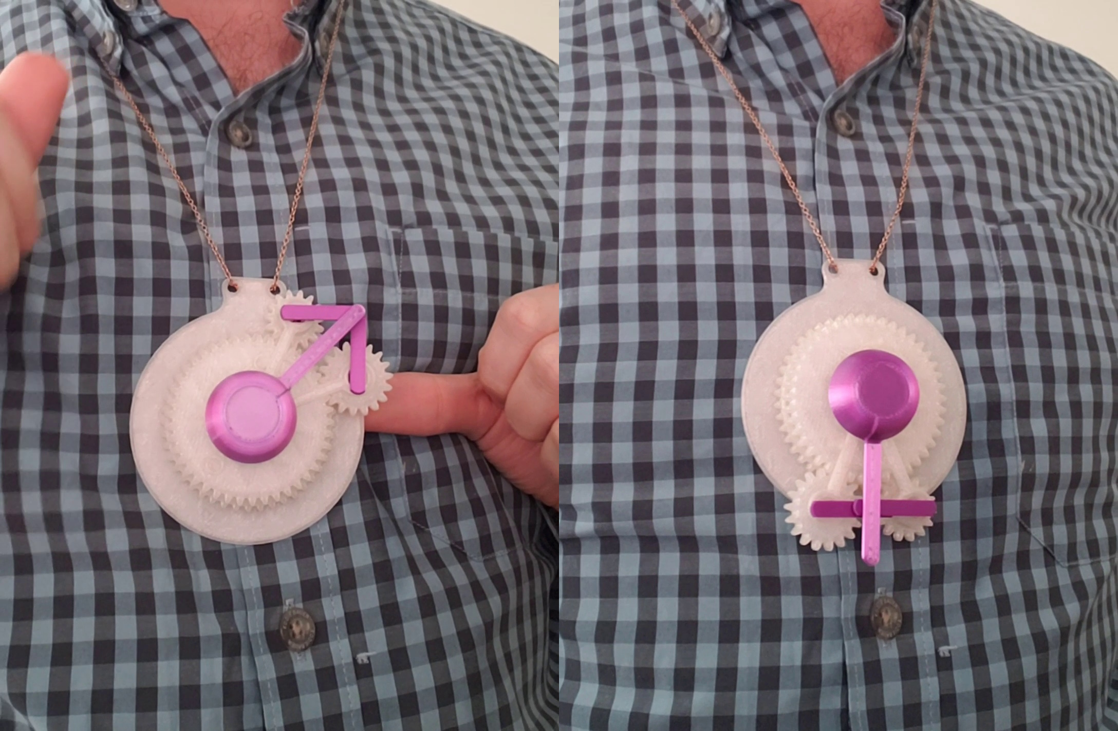 Gender Wheel Pendant