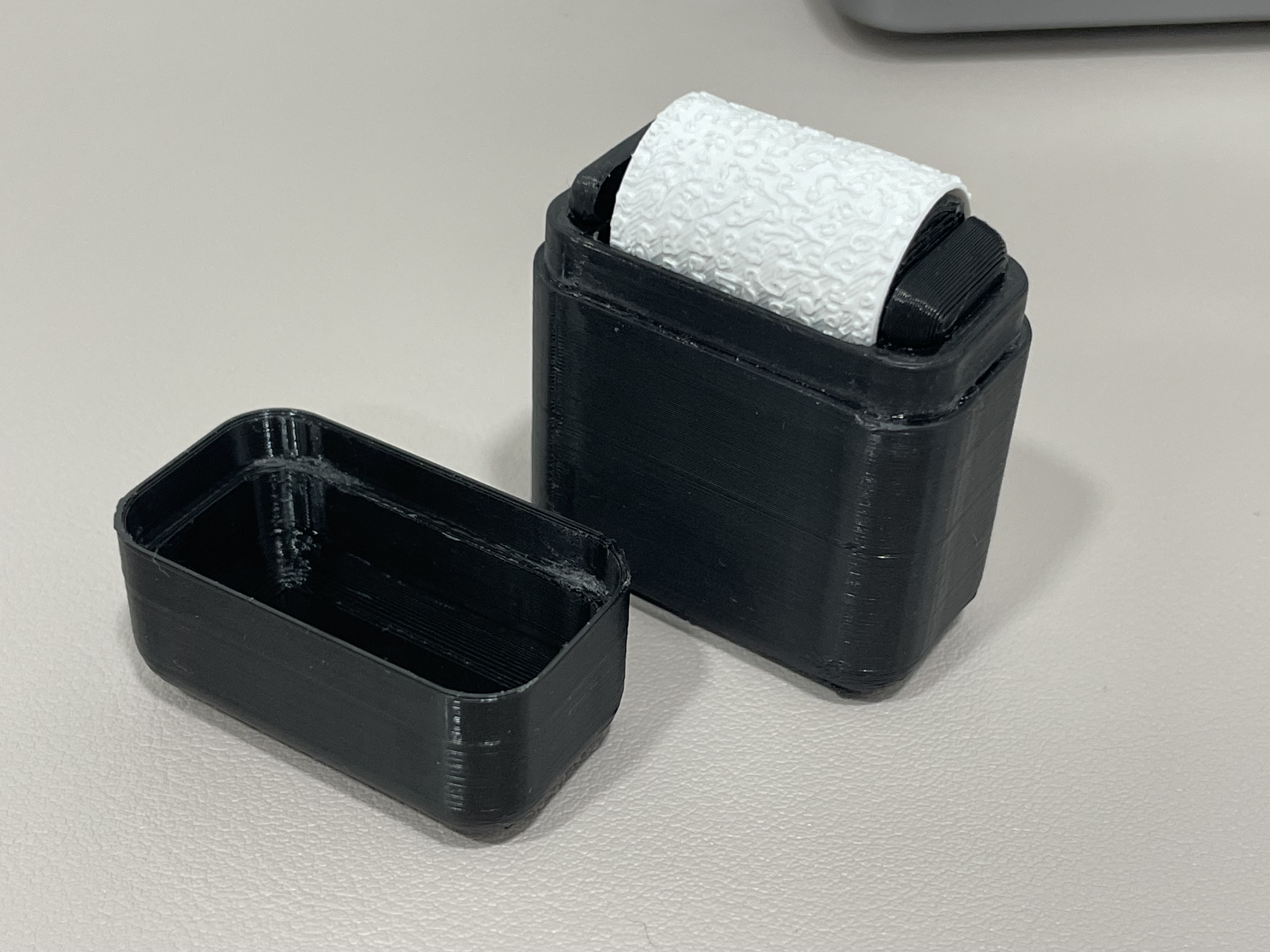 Miniatura 2 do modelo 3D "Confidential" Roller Stamp (customizable pattern)