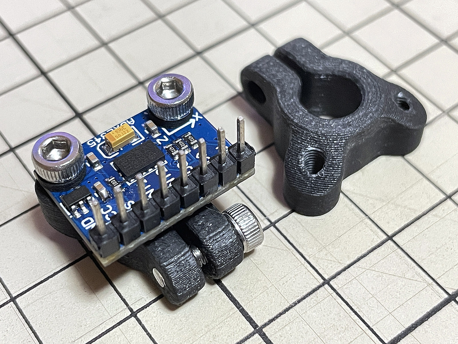 Nozzle Bracket for ADXL345 Accelerometer