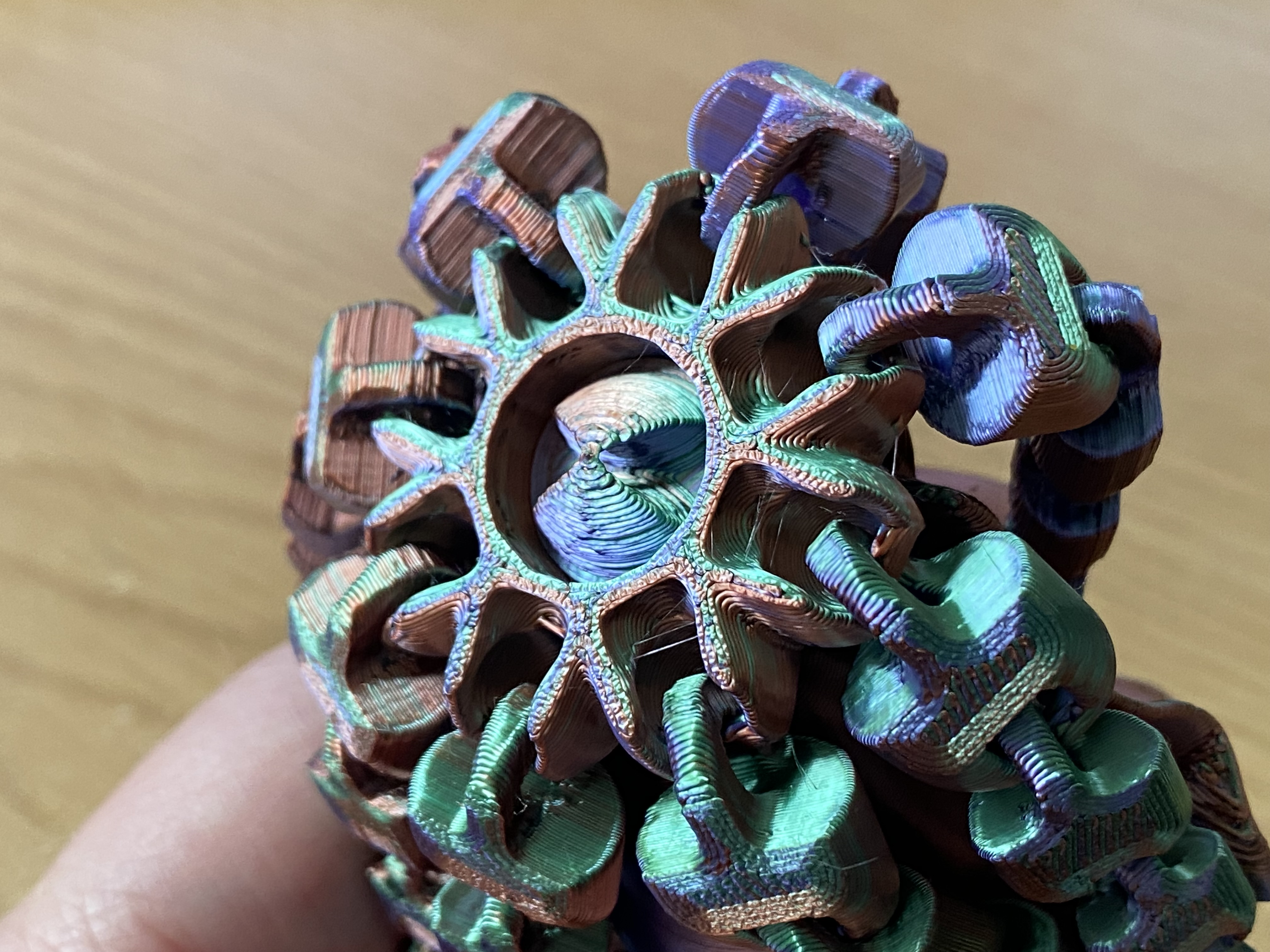 Shorter Beak Insert for Articulated Cuttlefish