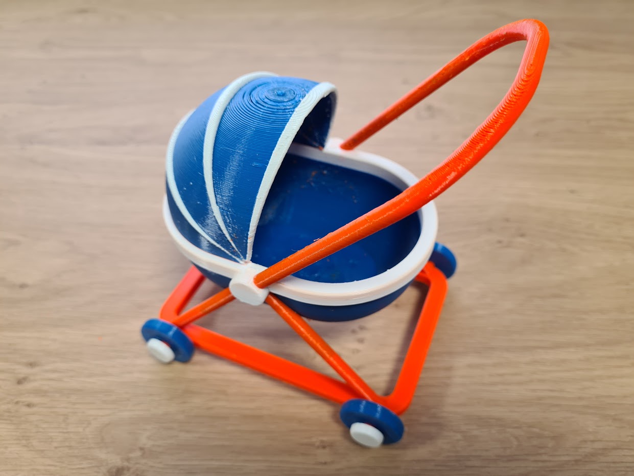 Baby Stroller Toy by Wilko_SLO Download free STL model