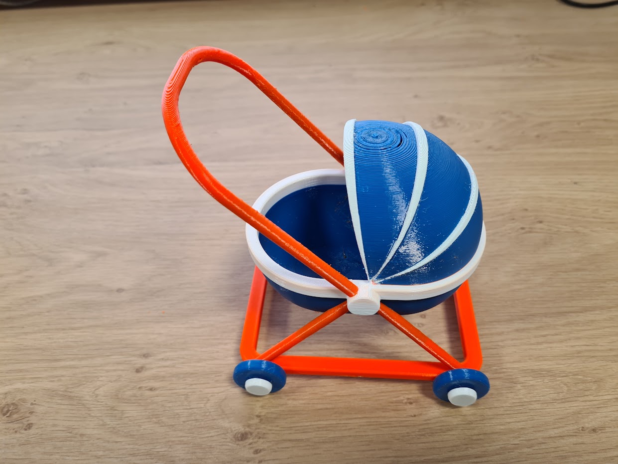Baby Stroller Toy by Wilko_SLO Download free STL model