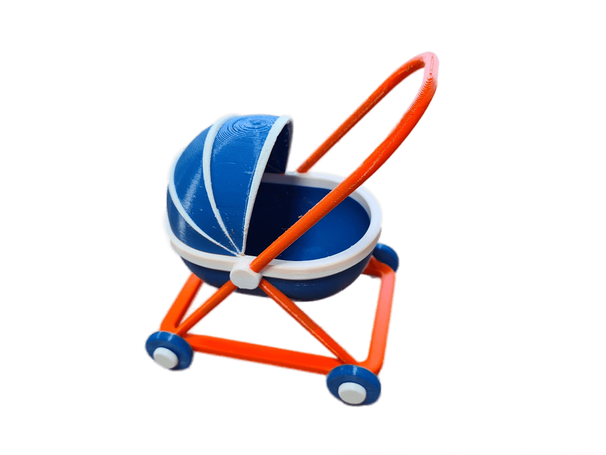 Baby Stroller Toy by Wilko_SLO Download free STL model