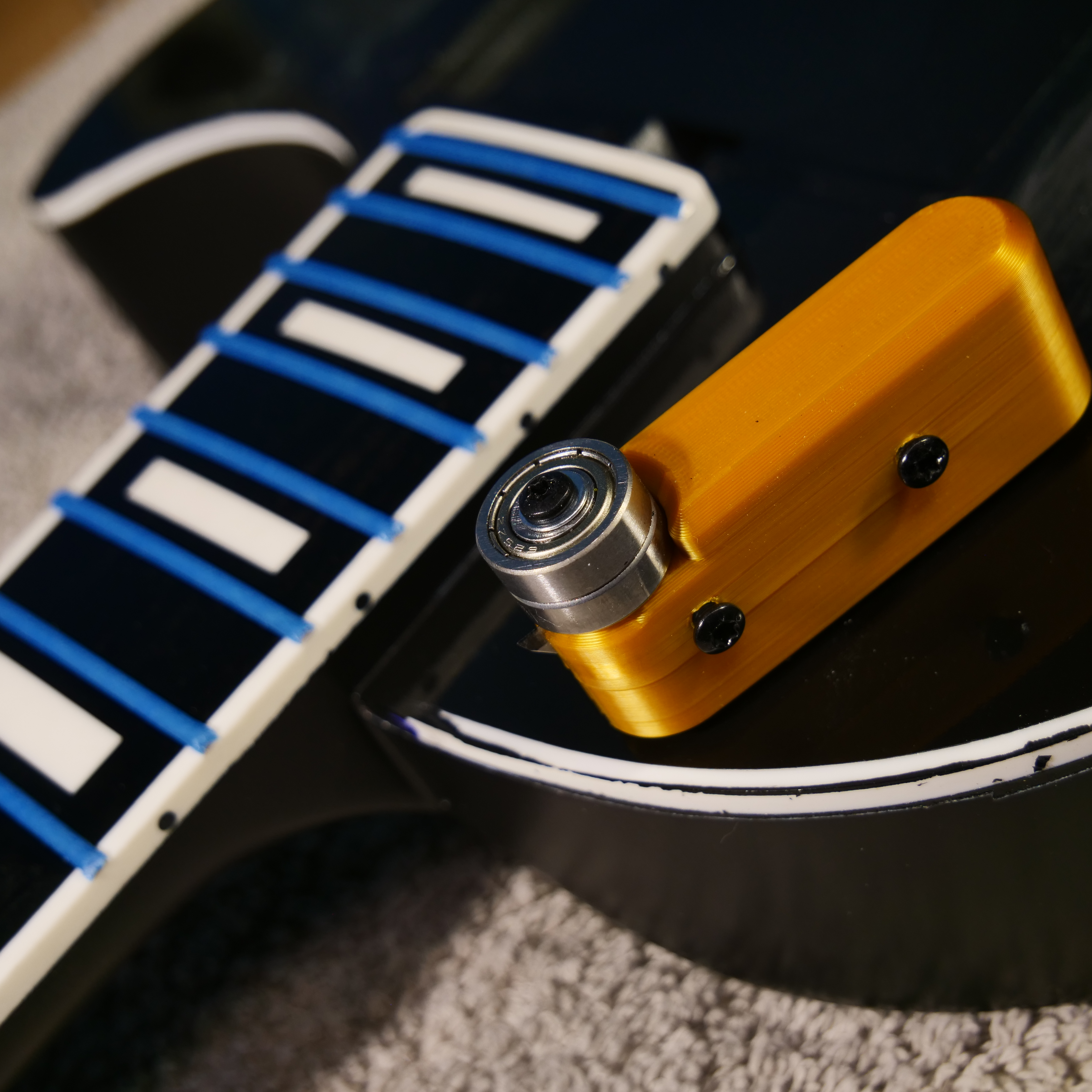 Guitar binding scraper - Top
