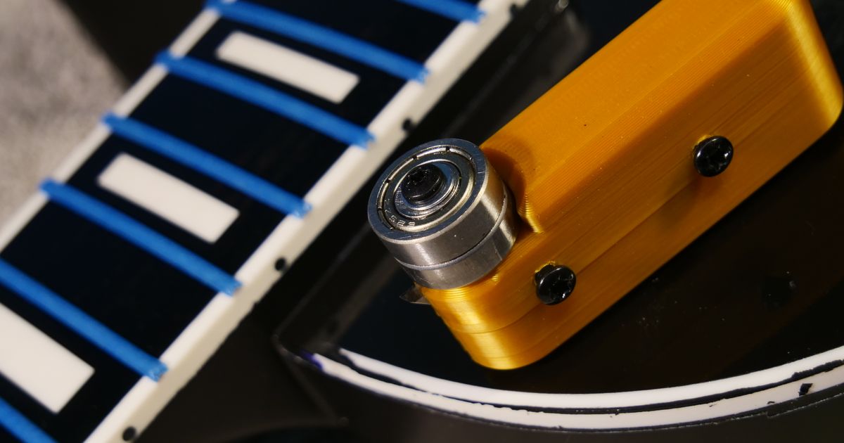 Guitar binding scraper Top da Korez guitars Scarica il modello STL