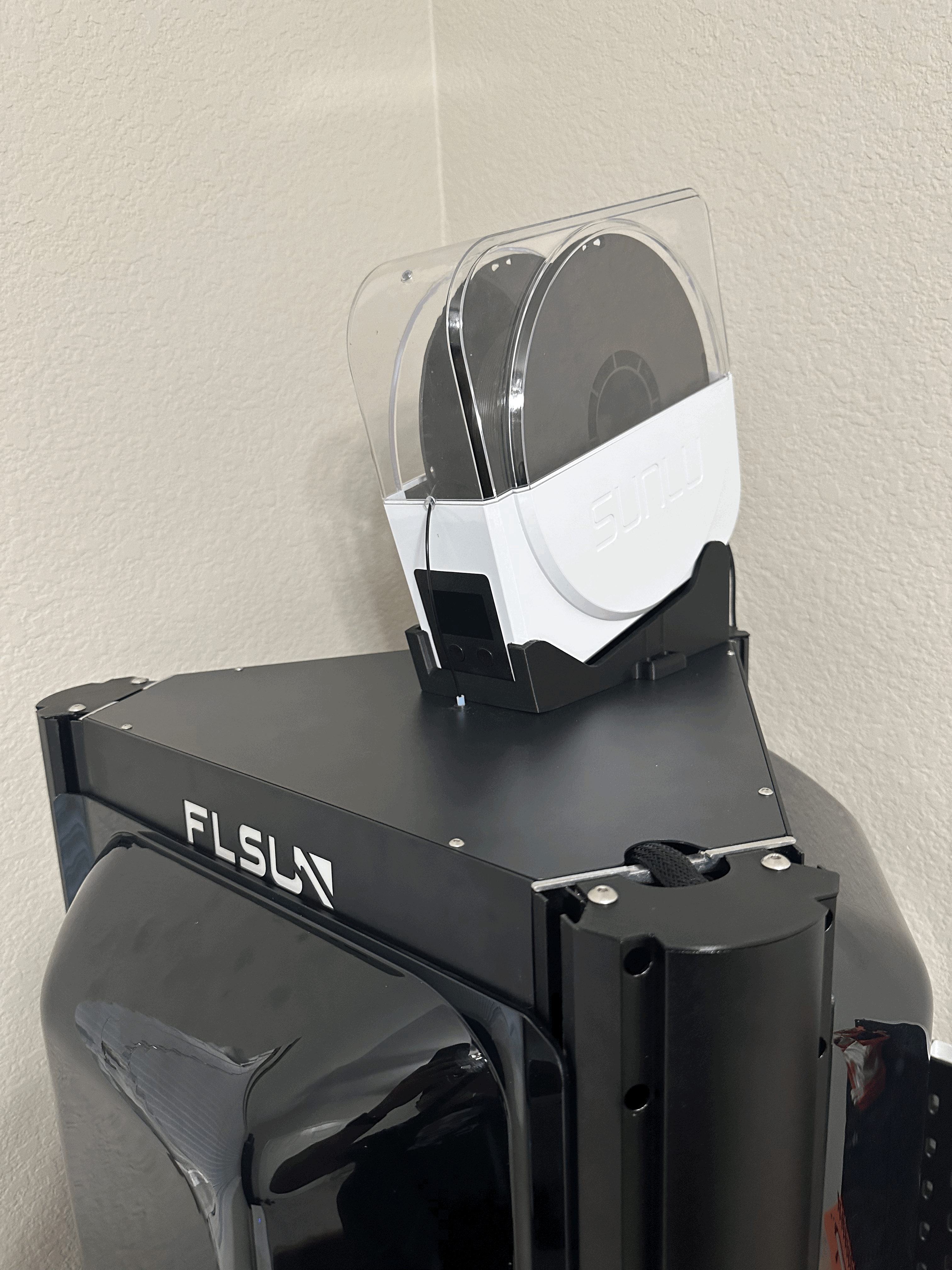 FLSUN v400 top mount for SUNLU S1 with FLSUN OEM Enclosure