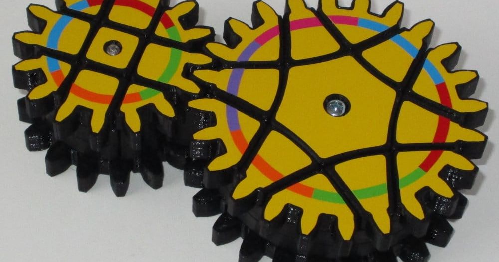 Meshing Dominoes Revisited by zsé | Download free STL model ...