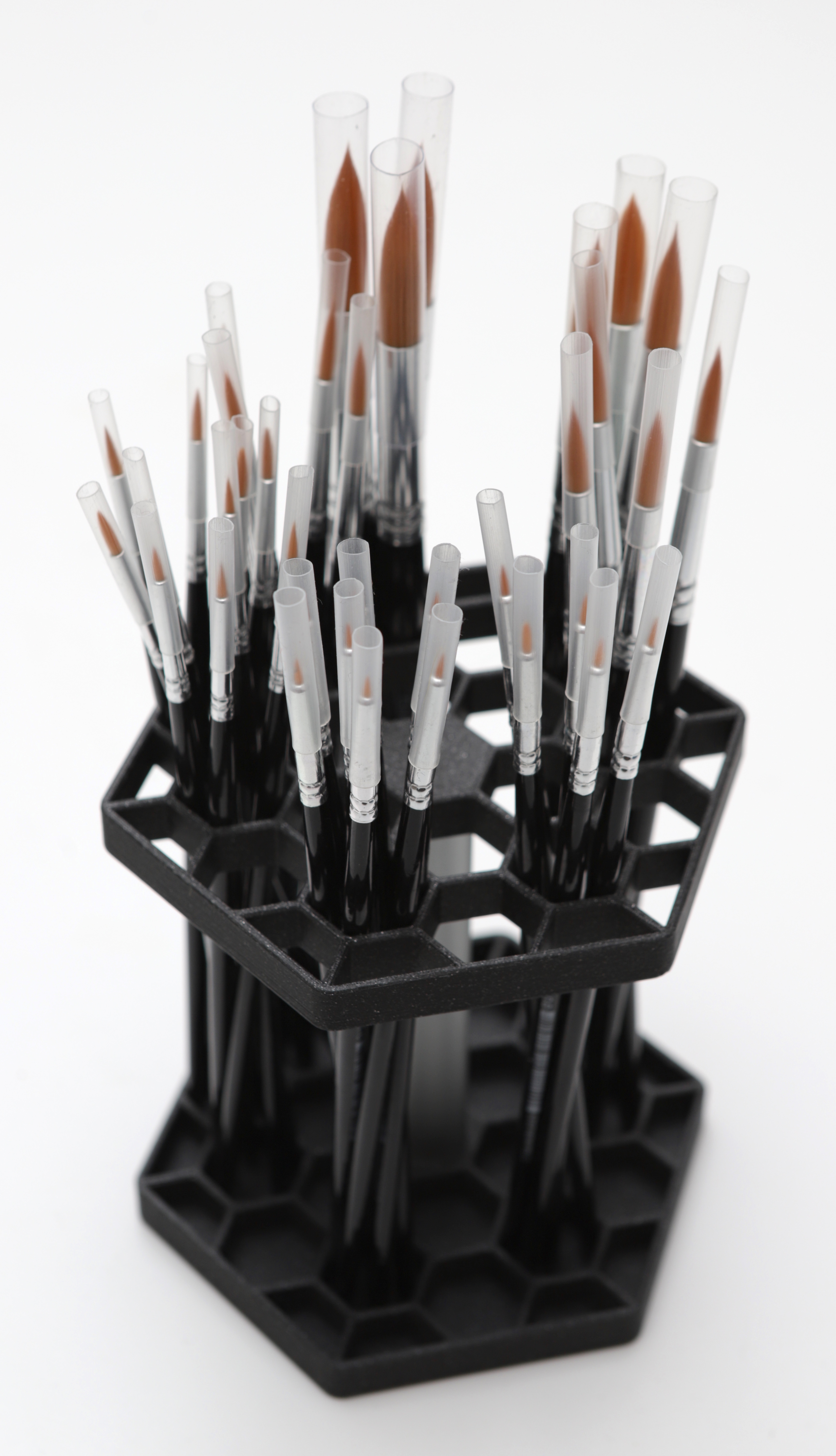 Hexagon Brush Holder