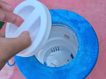 Intex 29041 chlorine floater lid — foto autora