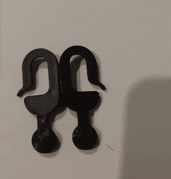 Ball End Hooks for Gazebo Curtains or Net by xKamal G, Download free STL  model