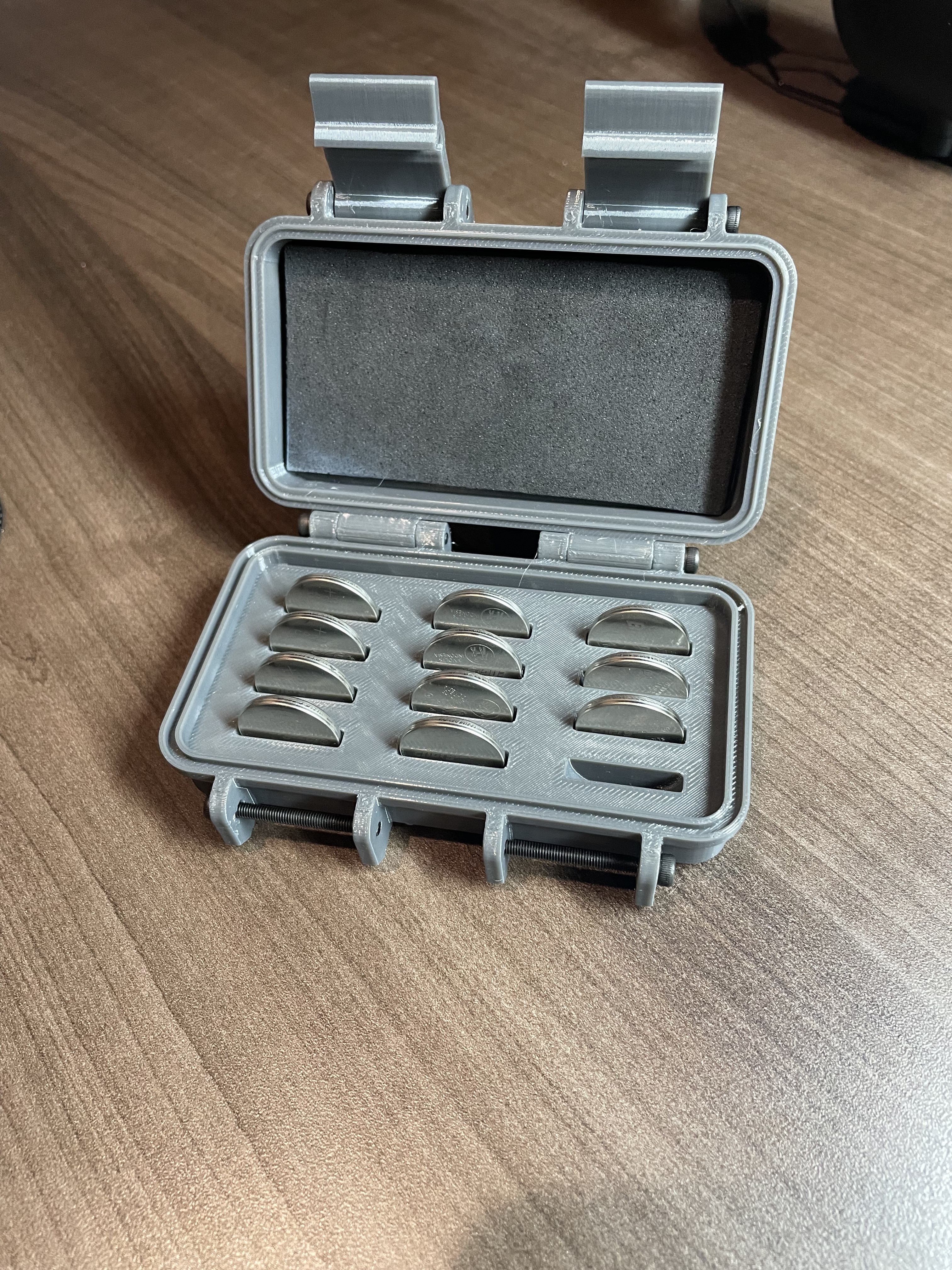 Rugged Box - CR2032 Battery Holder/Storage