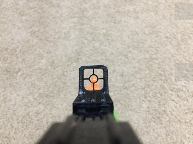nerf scope by zaboss57 | Download free STL model | Printables.com