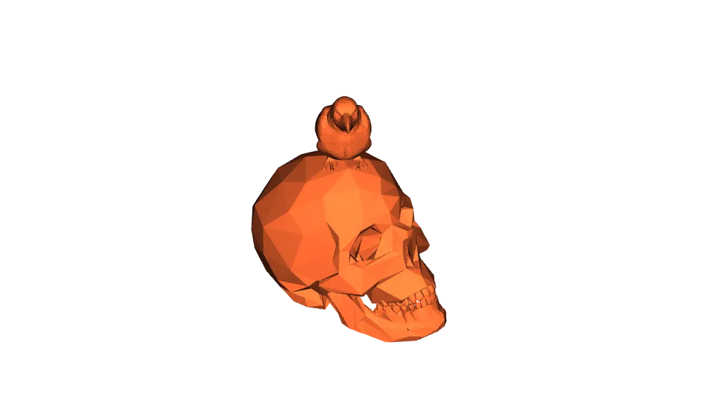 Ork Skulls Set Modèles 3D en vedette