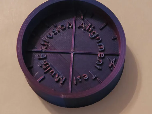 Multi-Extrusion Alignment Test