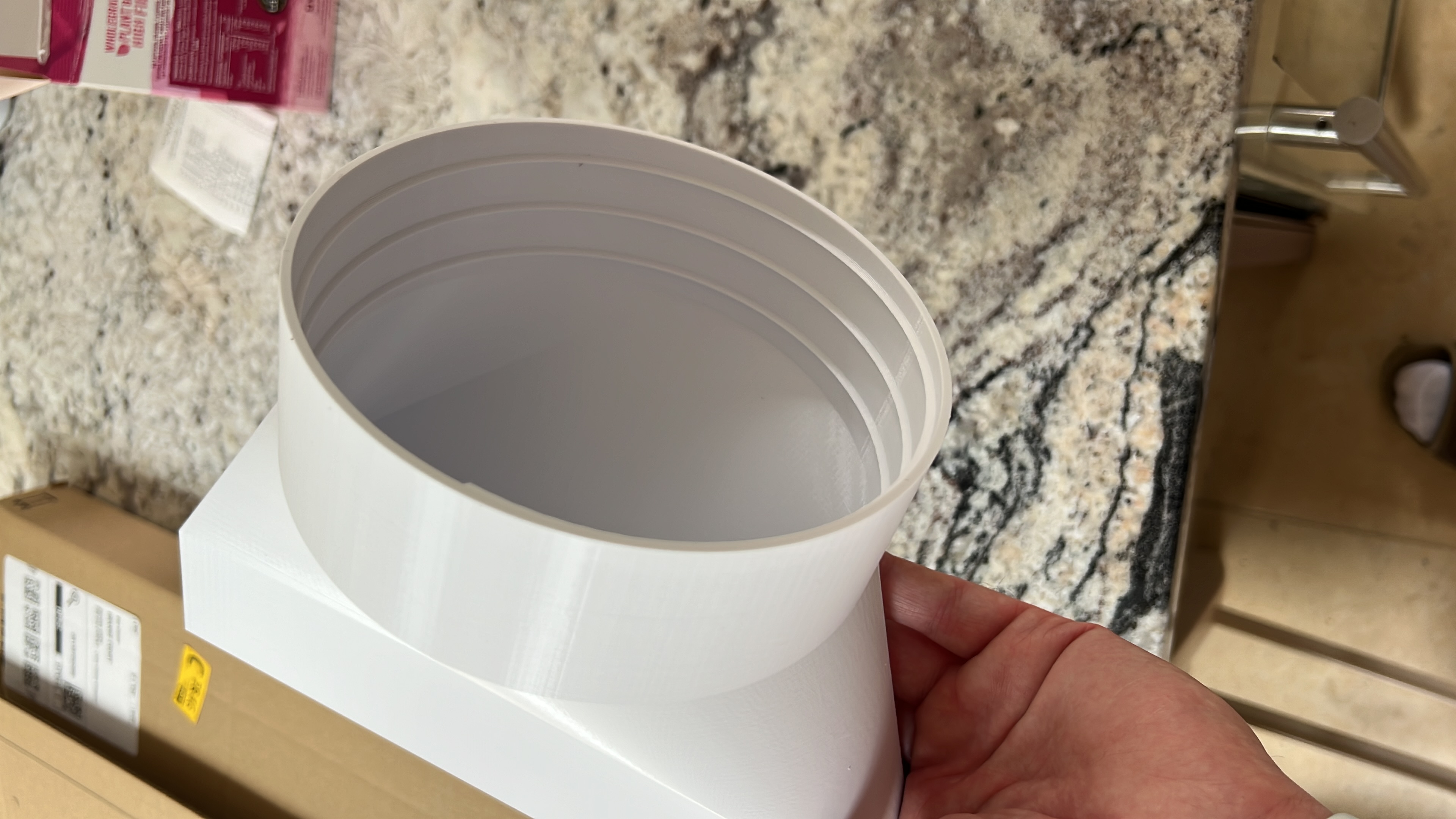 AEG Air Conditioning Letterbox Vent Adapter by BHainesUK Download free STL model