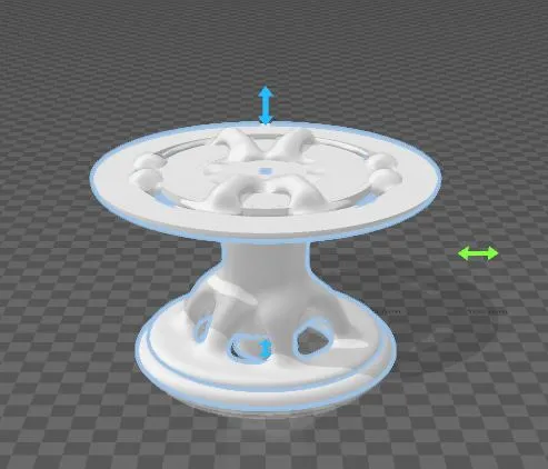 Futuristic Table Design by Sparkey | Download free STL model ...