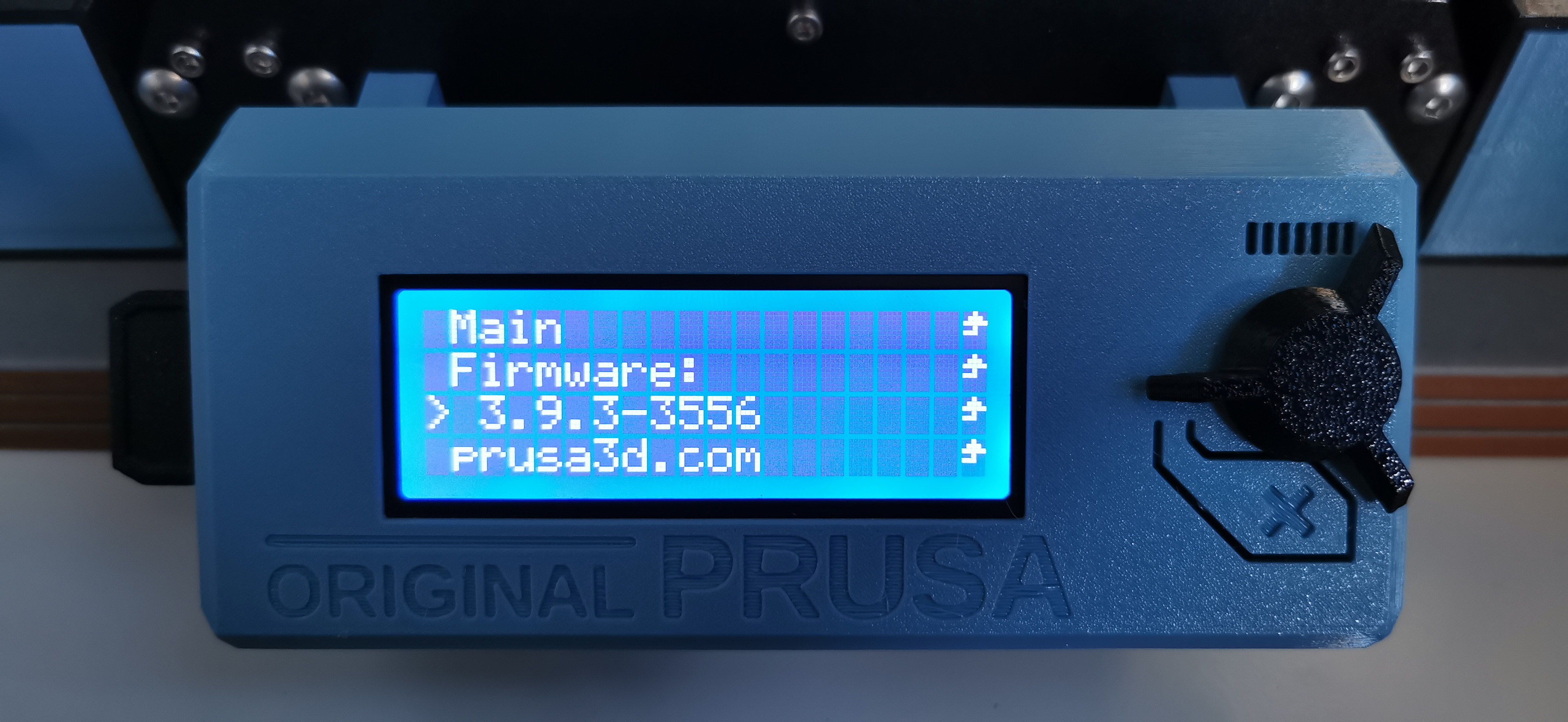 MK3S MK3S+ LCD Cover (Correct Size) by Big Slick Download free STL