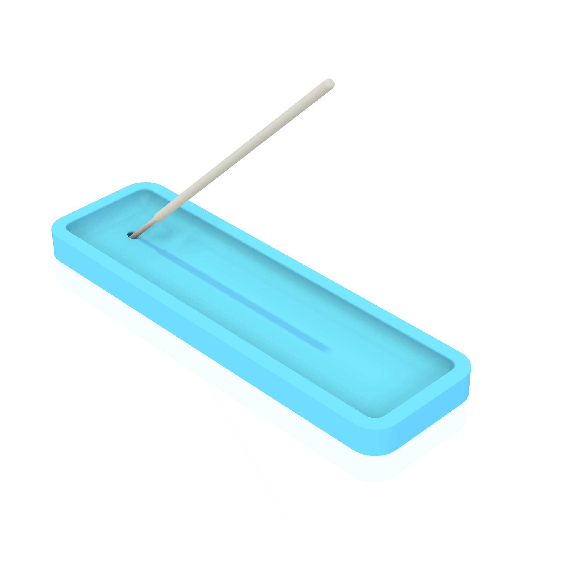 Rectangle Incense Burner, Simple Incense Holder