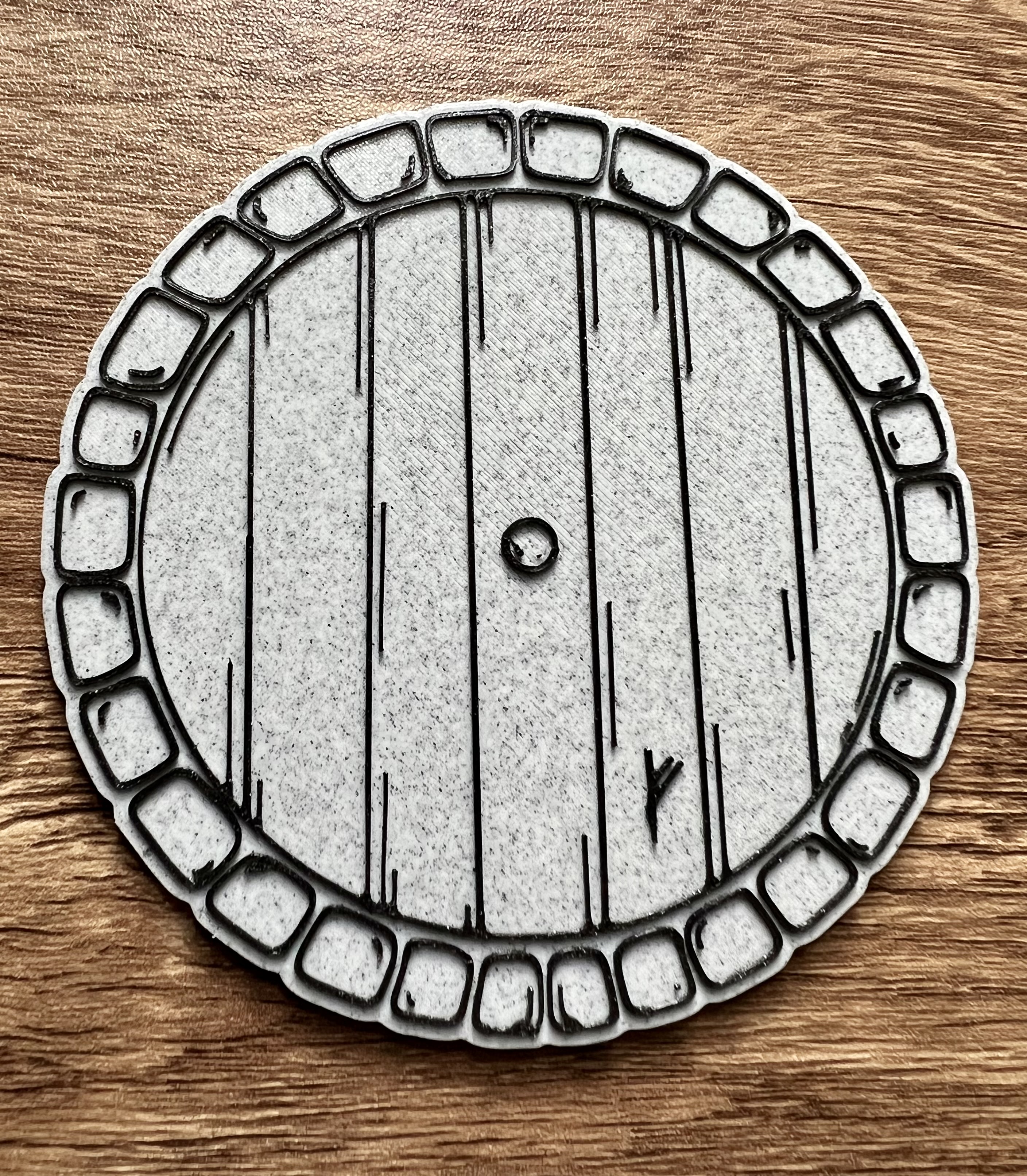 The Hobbit Bag End Door Magnet (8x3mm magnets)