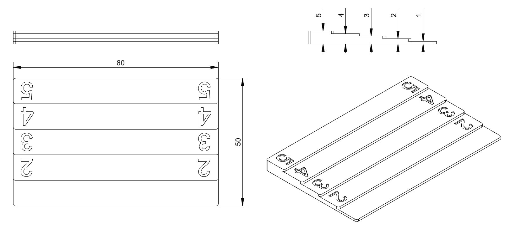 Simple laser focus gauge by a123qwertz567 | Download free STL model ...