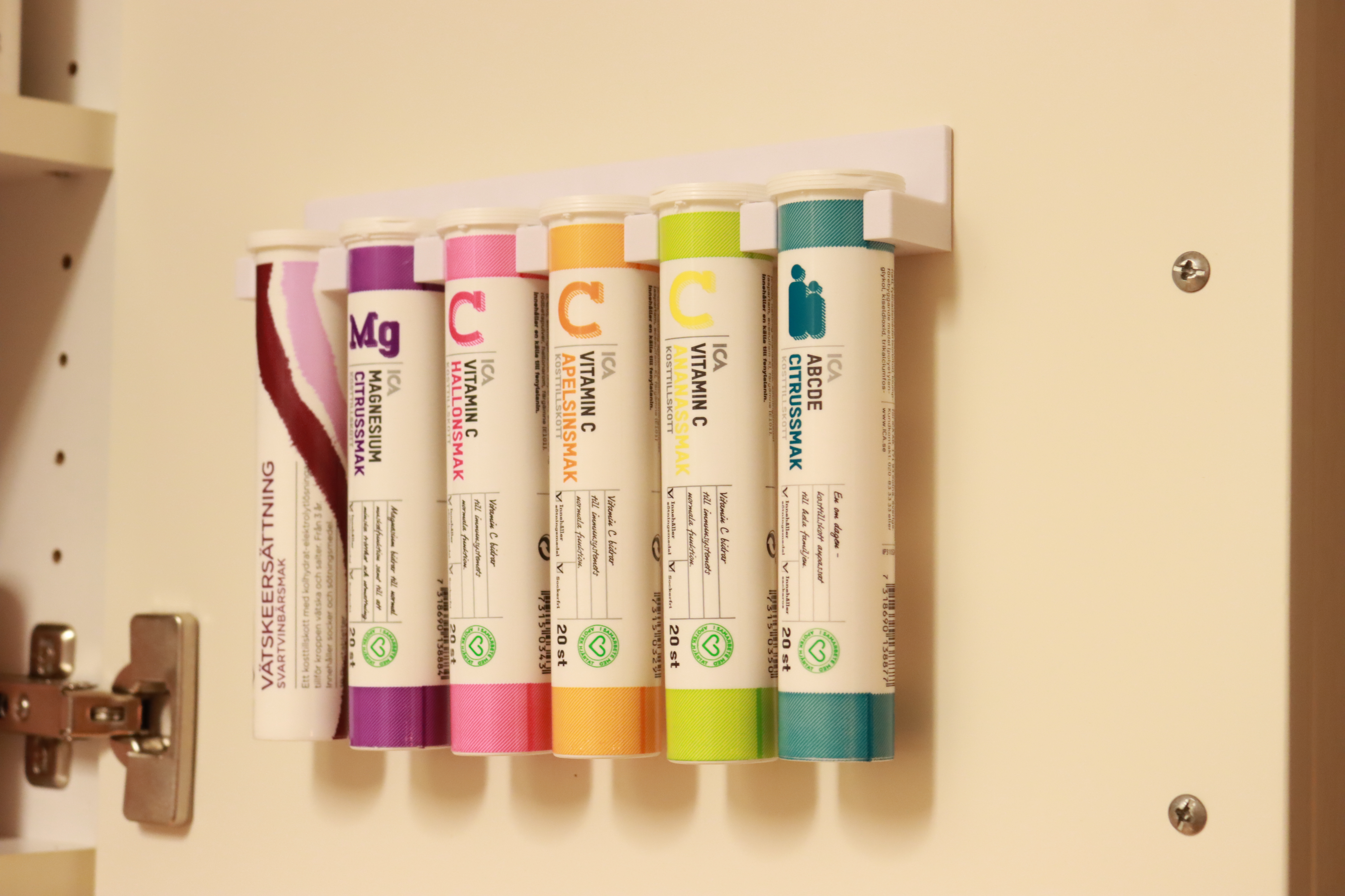 Effervescent Tablet Wall Holder
