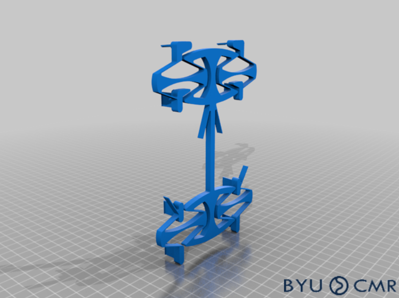 LinearMotion Compliant Mechanism by BYU CMR Download free STL model