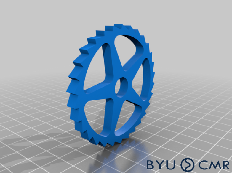 LinearMotion Compliant Mechanism by BYU CMR Download free STL model