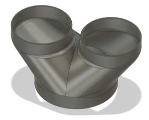 Felder AF16 Adaptor 160mm to single or double 120mm Air Duct