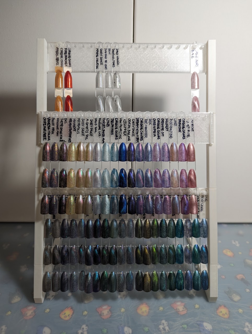 Nail Polish Swatch Display