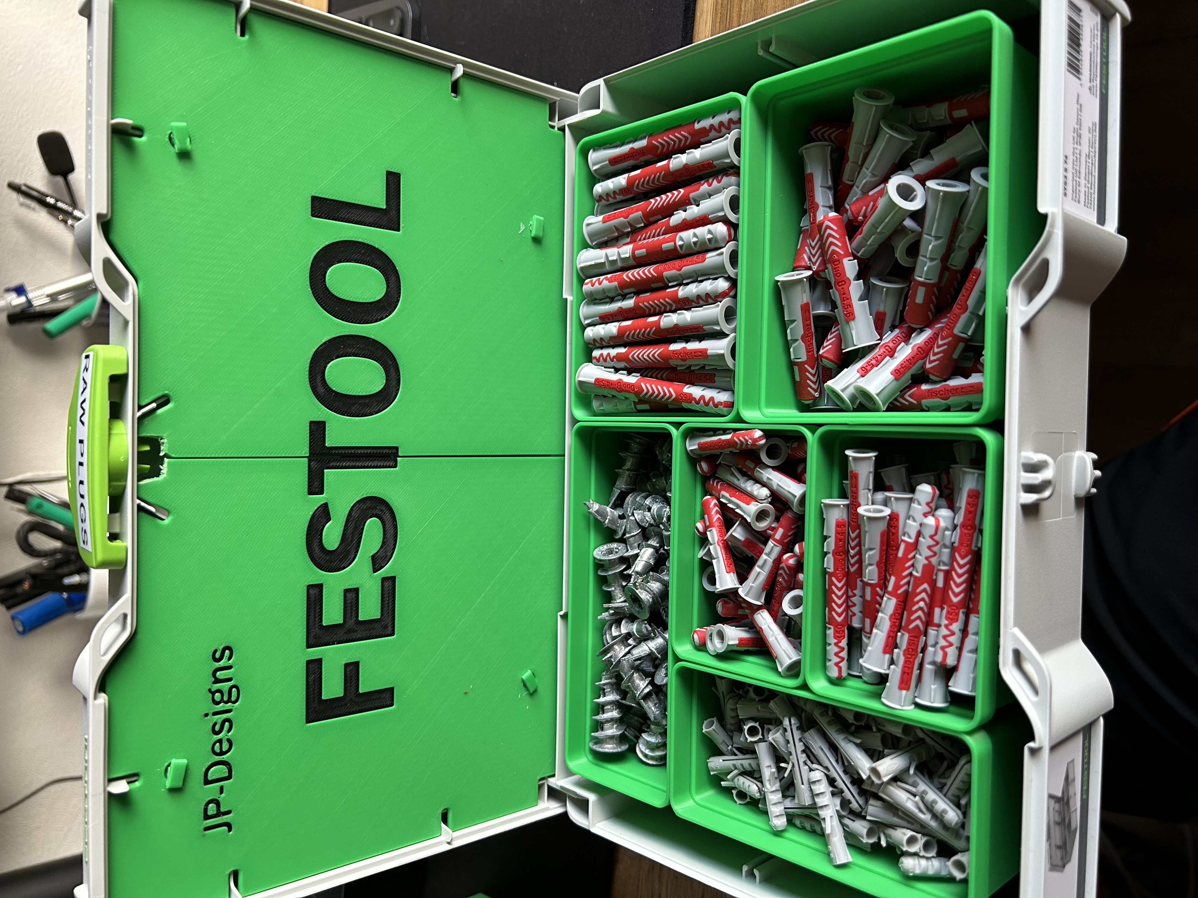 Systainer S76 organizer boxes and lid