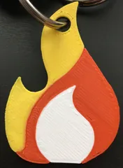 Flame Keychain MMU2S