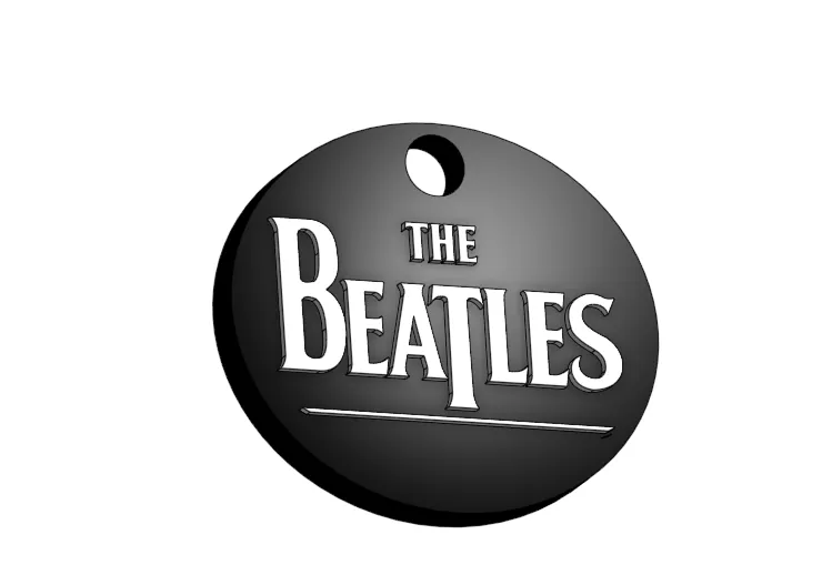 The Beatles - Logo T-Shirt (Charcoal) | HHV