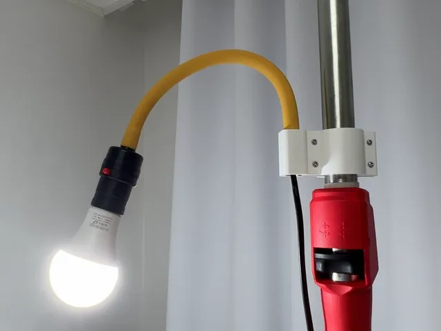 Flexible light mount