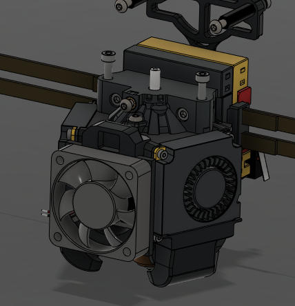 Voron XOL2 Faceplate for 4010/3010 Fan