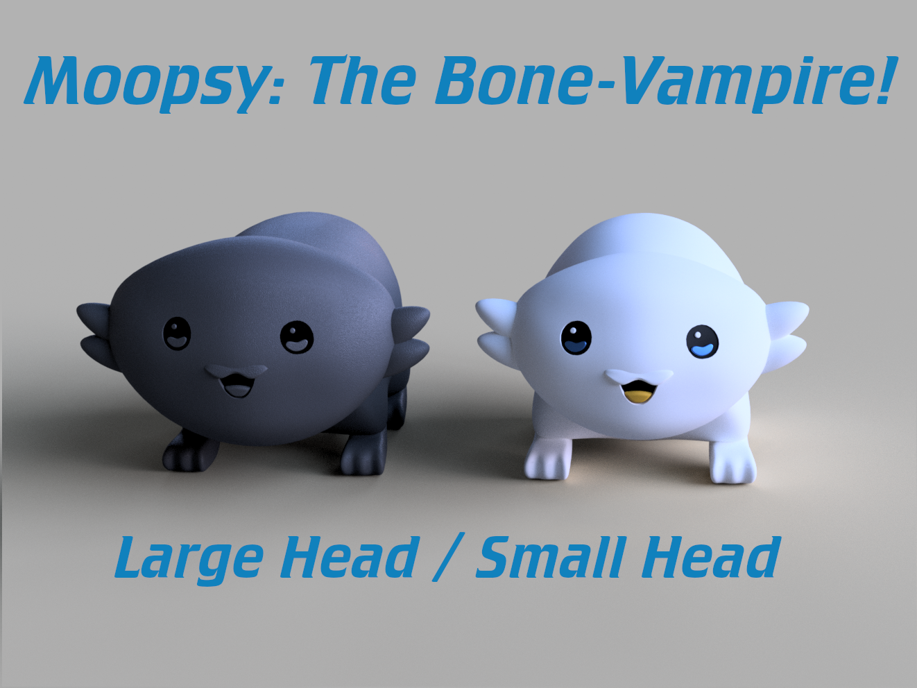 Moopsy: The Cuddly Bone-Vampire from Star Trek (Small Head Edition)