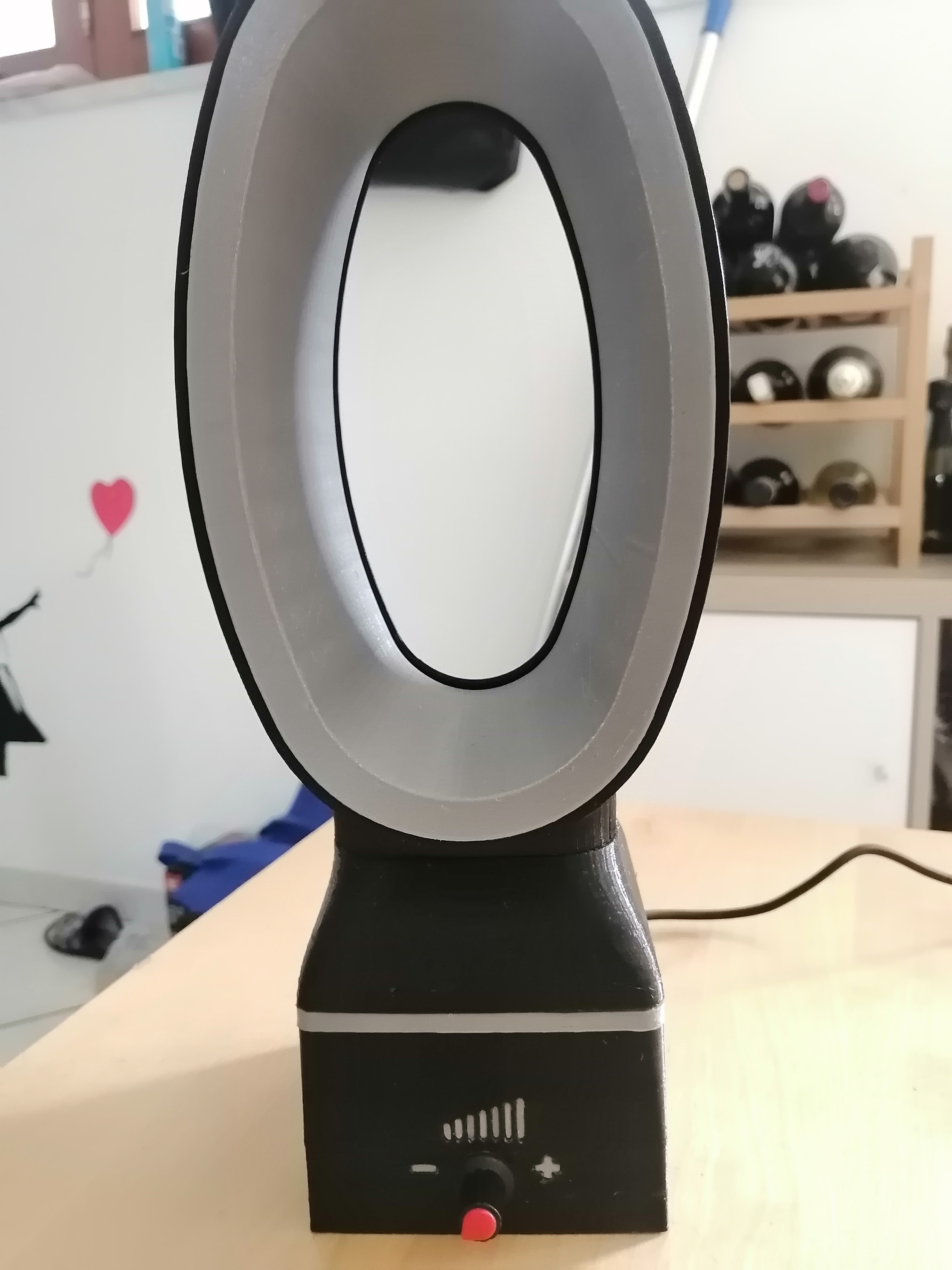 Bladeless fan 80mm