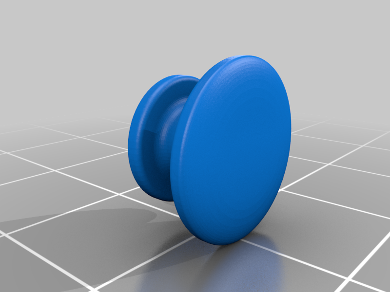 Crocs Jibbitz Connector by JACraftAndDesign Download free STL