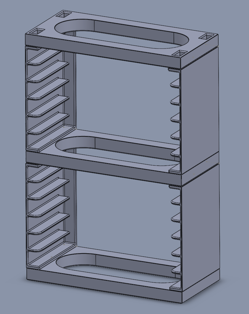 Nintendo Switch Stacking Game Case Holder by JA-Craft-And-Design ...