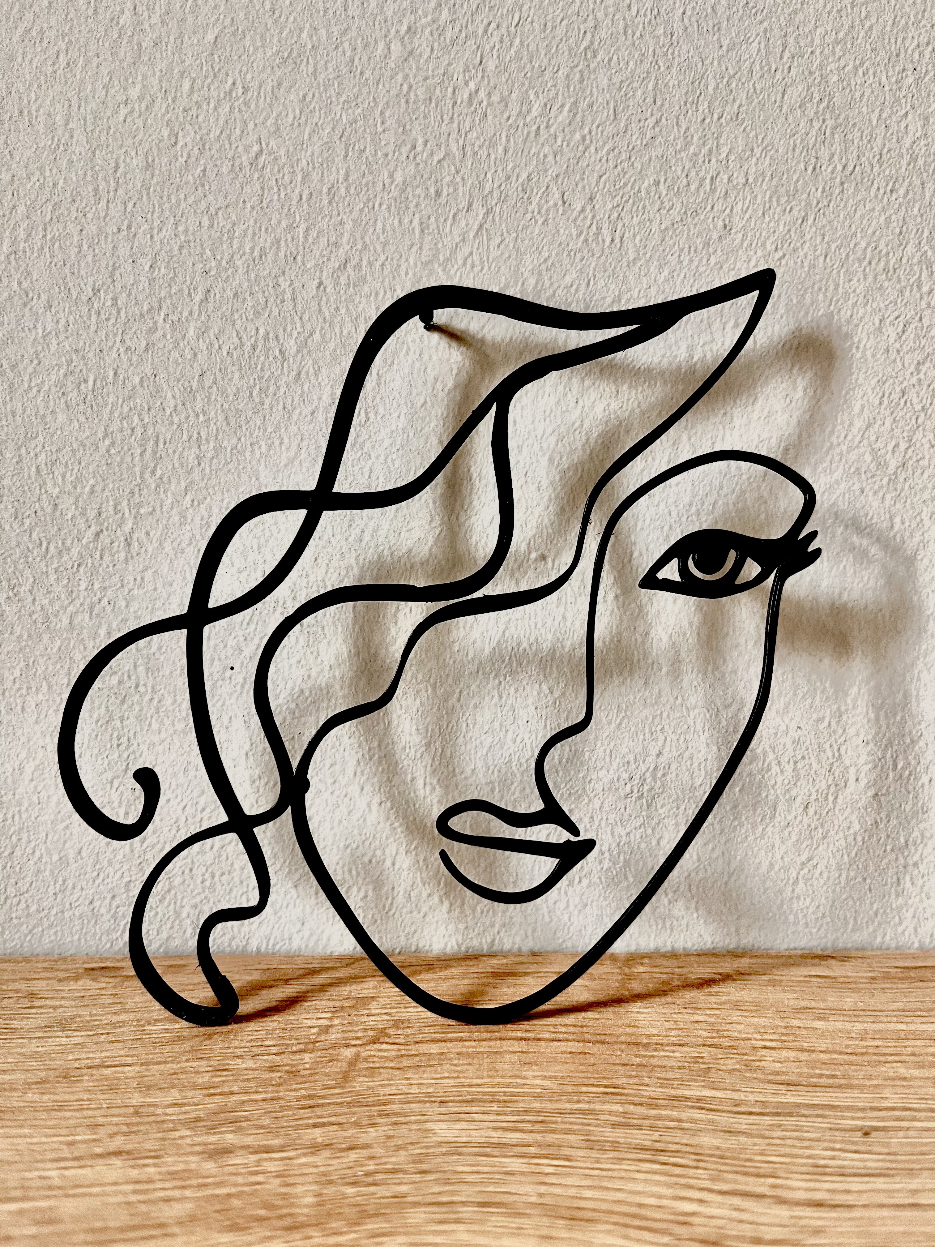 Cake topper - lady