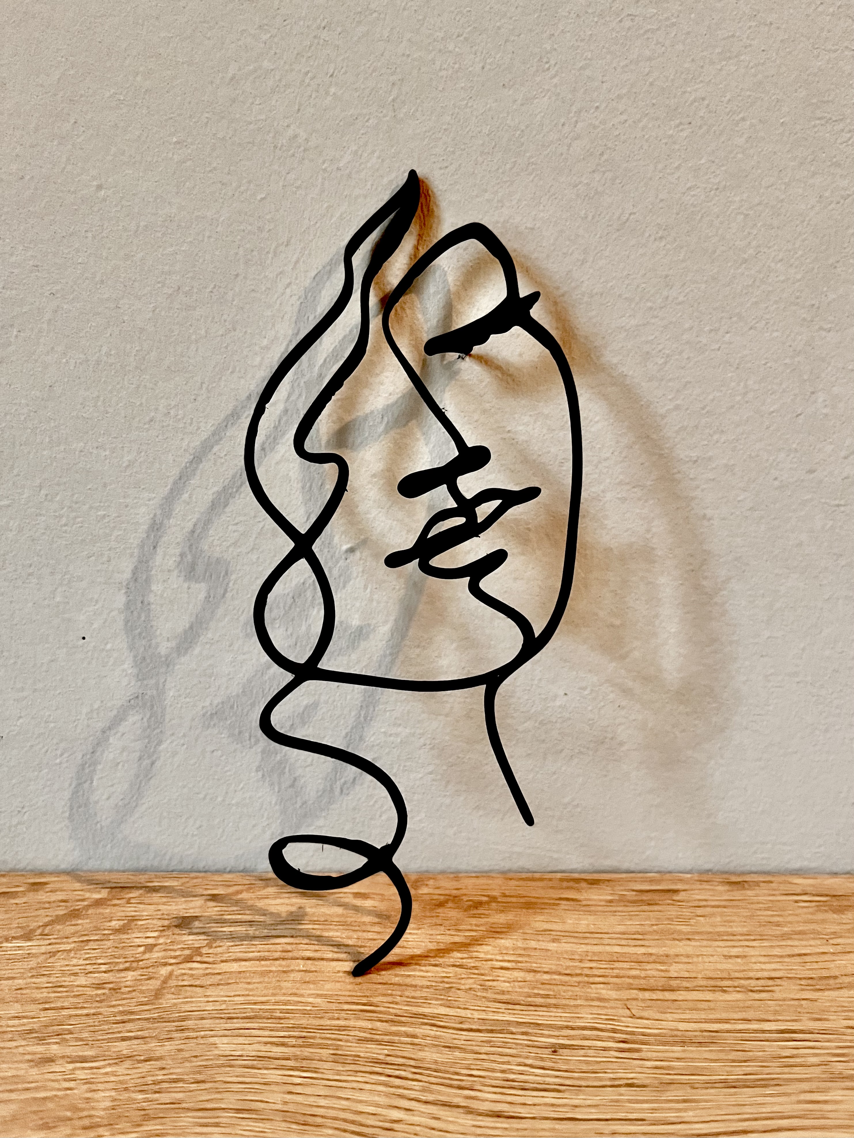 Lady cake topper