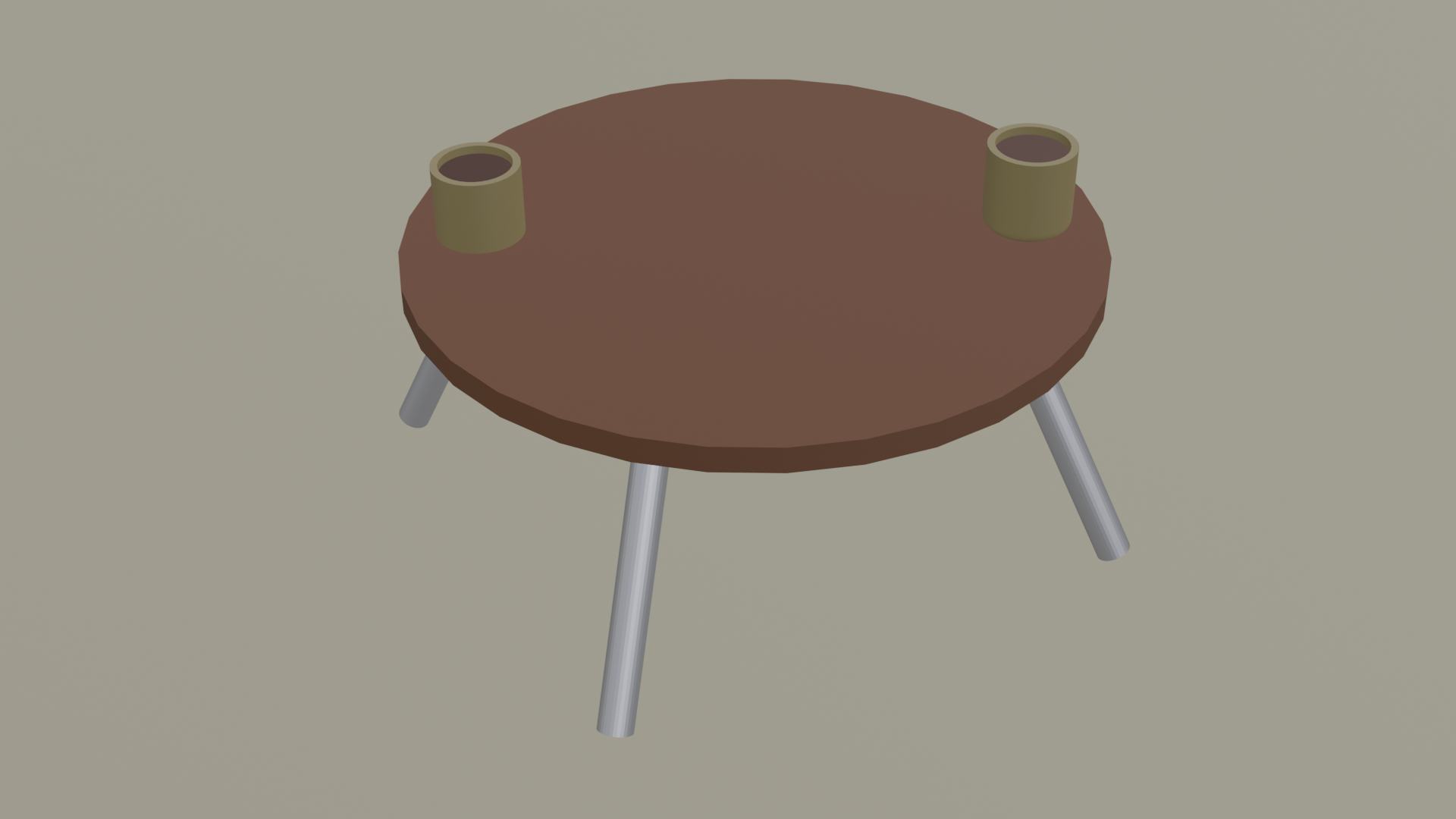 Coffee table for doll house