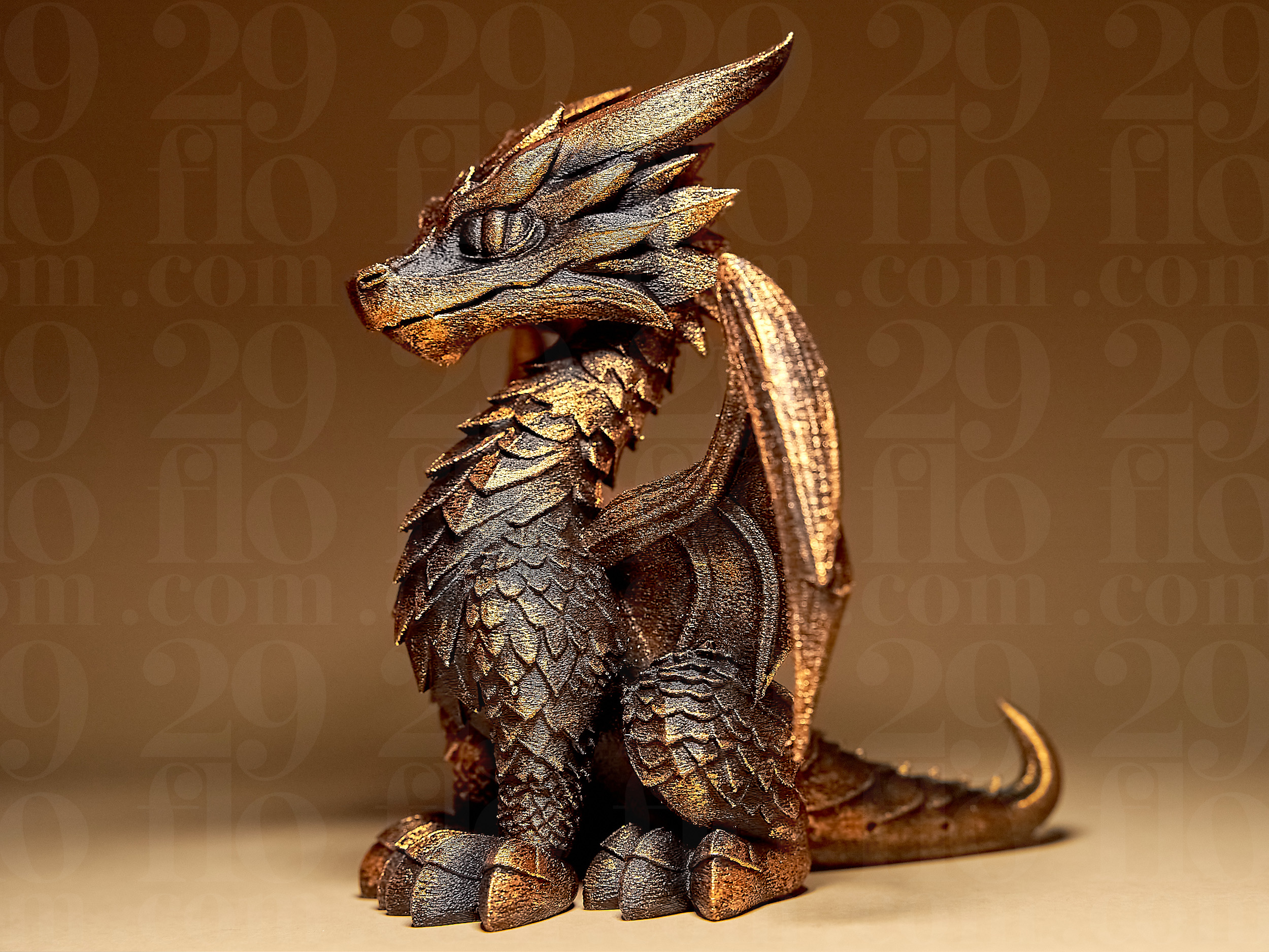 Dragon Statuette — miniatura 7